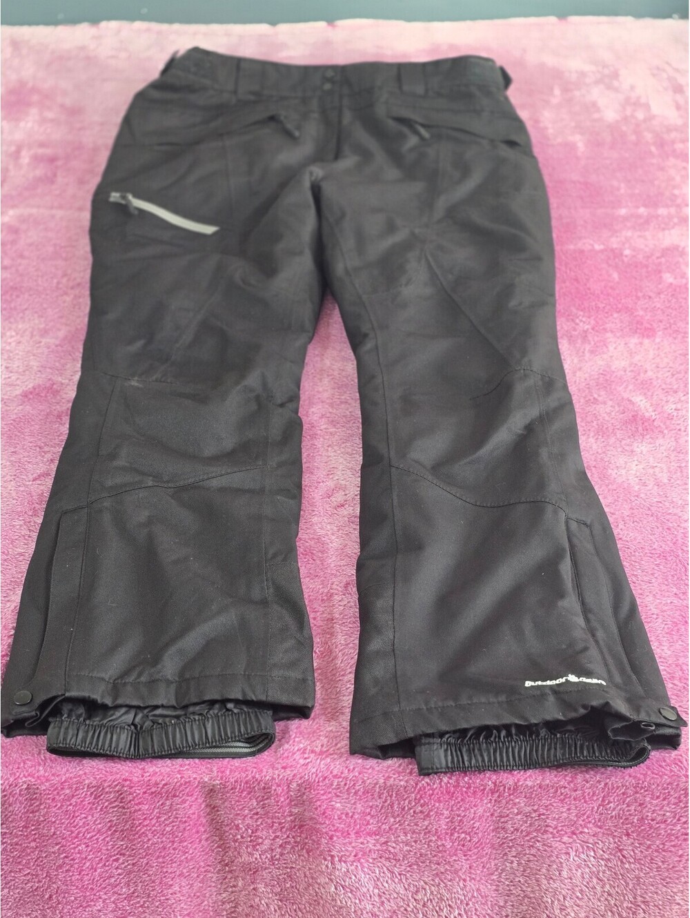 Outdoor Gear Black Waterproof Snow Pants Size L